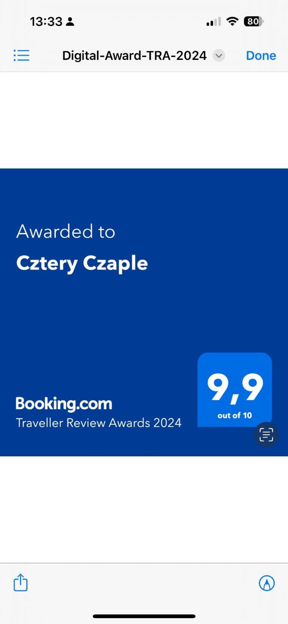 Apartmán Cztery Czaple Chełm Exteriér fotografie